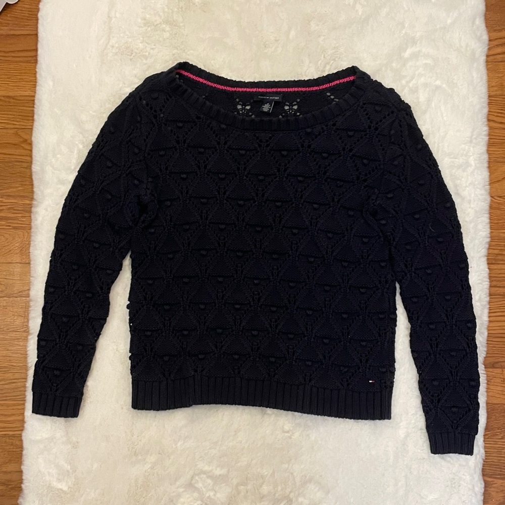 ‼️3 for 10‼️ Tommy Hilfiger Navy Blue Sweater